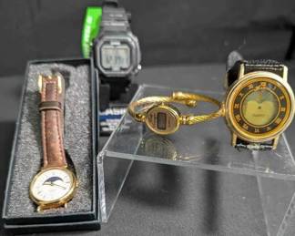 15CT119Vintage Pulsar Moon Phase Watch, Casio, Vintage Marcel  More