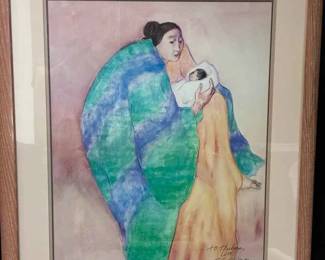 15CT179R.C. Gorman Personalized Signed Print