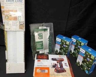 15CT186Black And Decker Cordless Drill, Philips Sphere Lights And More 