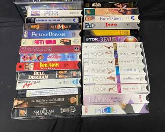 15CT148Collection of VHS Tapes