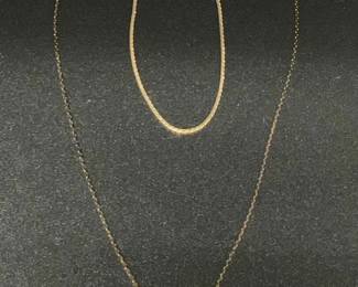 15CT118VGold Chain  Bracelet