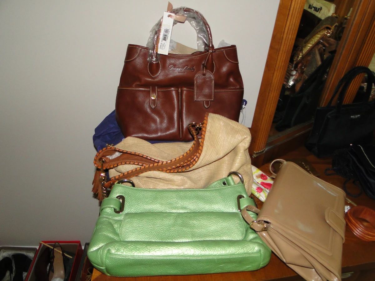 Designer and vintage handbags