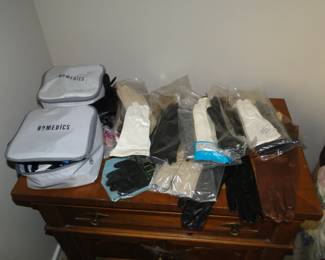 Gloves and blood pressure monitors