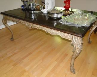 Unique antique Dining Room Table 73 1/2x48"