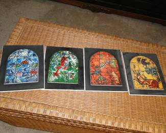 Chagall Windows Plaques