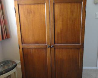 Armoire that is a desk, file cabinet 64 1/4x41x22 1/2"
