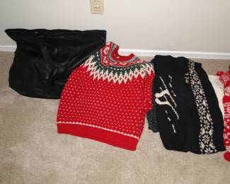 Vintage Ralph Lauren and other sweaters