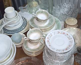 Depression Glass, Sheffield, Wedgewood and more
