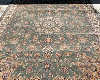 Couristan Coliseum 710 X 112 Ardebil Green Area Rug