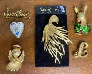 Collection of Goldtone Pins