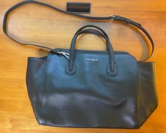 Black Coccinelle Italian Leather Bag
