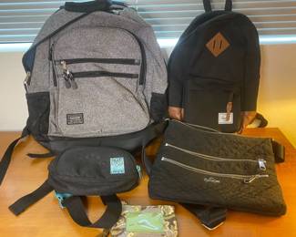 Dakine and Herschel Supply Co Cross Body Bags with Kipling Bag Spartina Wallet and Backpack