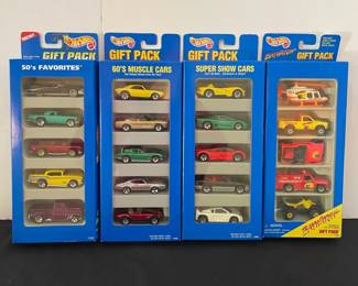 4Box Sets Of Hot Wheels In Original Packaging