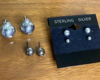Sterling Silver Stud Earrings