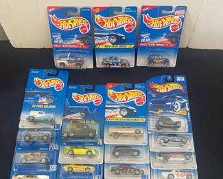Mixture Lot Of 17 Hot Wheels In Original Packaging