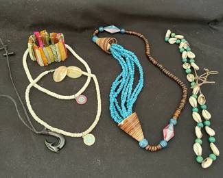 Shell Bead Necklaces Multi Color Abalone Bracelet