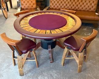 Custom Poker table & Chairs