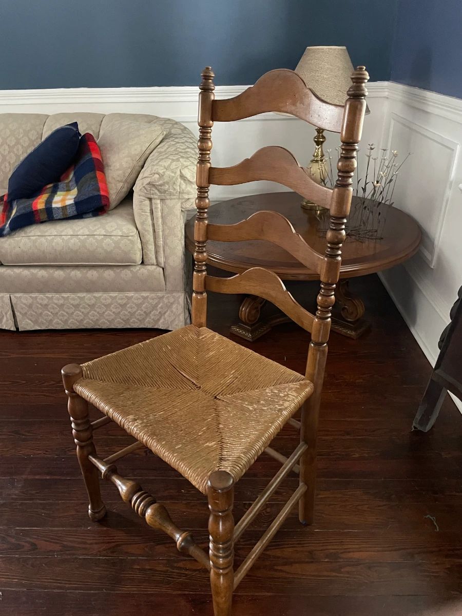 cane seat chair