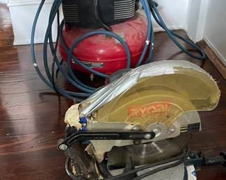 compressor and saw