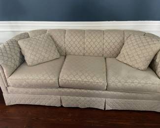 cream sofa, good condition