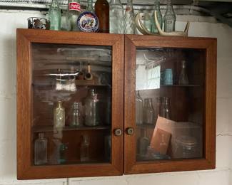 misc glass bottles