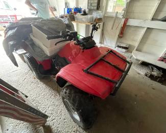 4 wheeler for parts, non working