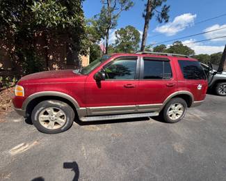 2003 Ford Explorer Eddie Bauer – Only 105,397 Miles Very nice 2003 Ford Explorer Eddie Bauer Edition with only 105,397 original miles. Clean title in hand and ready to go. Features include: * Eddie Bauer package * Leather seats * Power driver’s seat * Running boards * Roof rack * New battery * Michelin tires * Cold A/C * Clean interior Selling AS-IS. Great inexpensive SUV for someone looking for dependable transportation or a second vehicle. $4,250