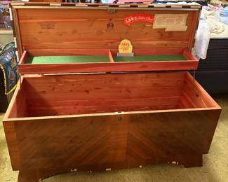 Lane Cedar Chest w/ Original Price Tag & Paper “Hope Chest”