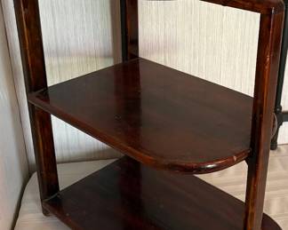 Art Deco Three-Tiered “Stepped” Bookcase 