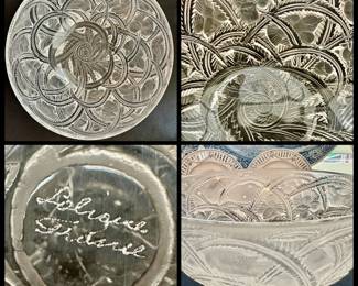 9.25” Lalique Pinsons Bowl
