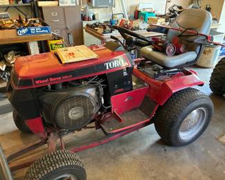 Mower, has deck (not pictured)