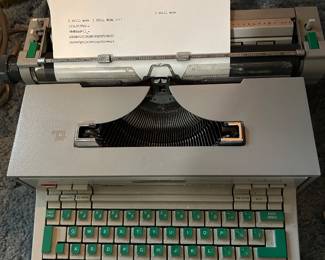 1960’s Olivetti electric typewriter 