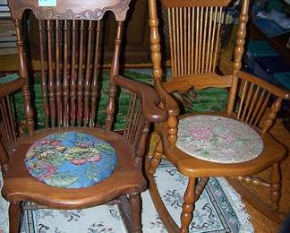 Two nice old rockers