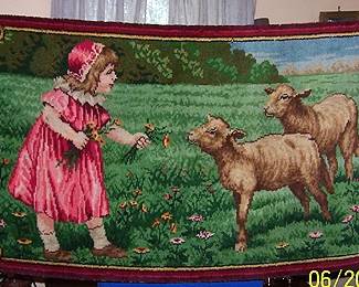 Turn of the last century Standard Axminster rug / tapestry by JB Shoats & Co. of NY