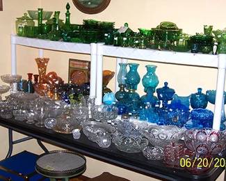 More colorful and clear glassware