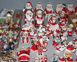 Sample of older Christmas items