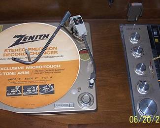 Interior of Zenith stereo