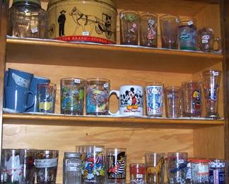 Assorted character glasses