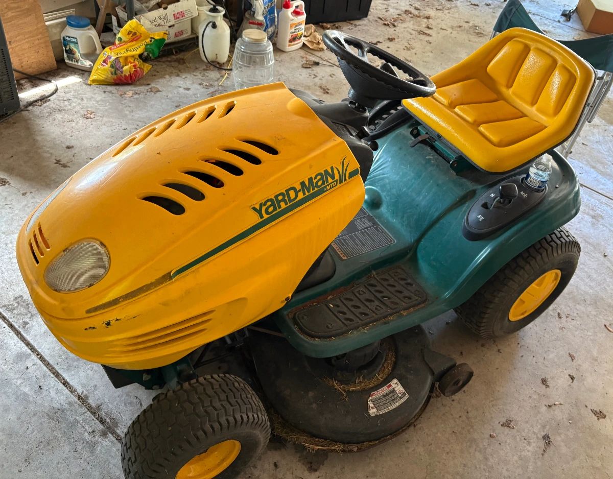 Yard Man Riding Mower