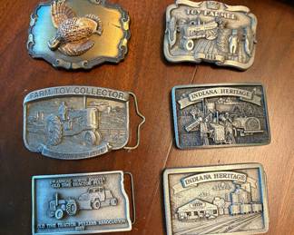 Farm Related Belt Buckles