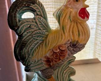 Rooster vase
