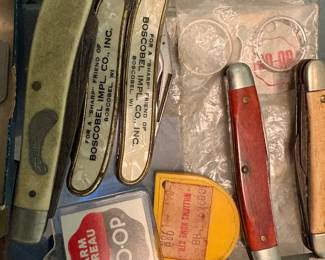 Old Pocket Knives & CO-OP Collectibles