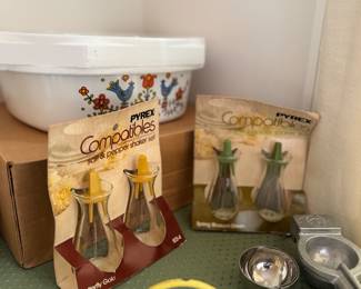 Pyrex and Corning ware on new stock