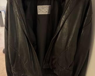 Leather jacket