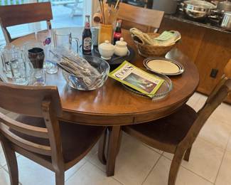 Dining table with 4 chairs