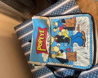 vintage 1979 Popeye the Sailor backpack