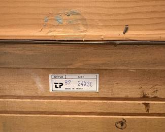 R14 - $250. Vintage Brass Cedar lined Chest with padded seat on top. Measures 33" wide x 17" deep x 16" tall. Excellent condition! You could recover the top to match your style.