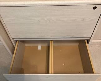 R8 - $30. O'Sullivans Office Furniture. Measures 29" wide x 19.5" deep x 27.5" tall. Has key!
