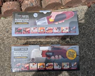 R104 - $20 Each. 2 available. Chicago Electric Oscillating Multifunction Power Tool
