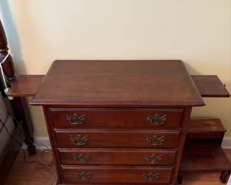 R24 - $150. Single Harden Nightstand. Excellent Condition. Measures 32" wide x 18" deep x 31" tall.